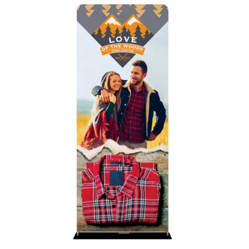 PMC Value Line Fabric Displays are available in sizes 24inch and 36inch. Our Fabric Displays are available in full color and custom print.