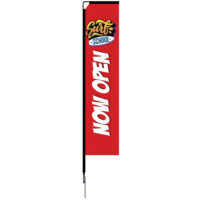 Custom Print Full Color Mamba Rectangle Flag