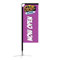 Custom Print Full Color Mamba Rectangle Flag - Image 6