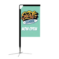 Custom Print Full Color Mamba Rectangle Flag - Image 3