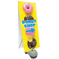 Zeppy Outdoor Custom Print Full Color Banner Stand - Image 2