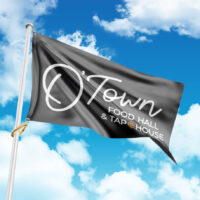 Custom Print Full Color Polyester Pole Flags