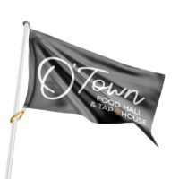 Custom Print Full Color Polyester Pole Flags