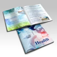 Custom Print Full Color Dull Book with Satin AQ Books