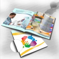 Custom Print Full Color Dull Book with Satin AQ Books - Image 2